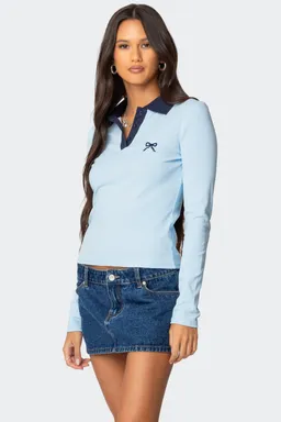 Top polo con lazo de Edikted en Tops para argentina