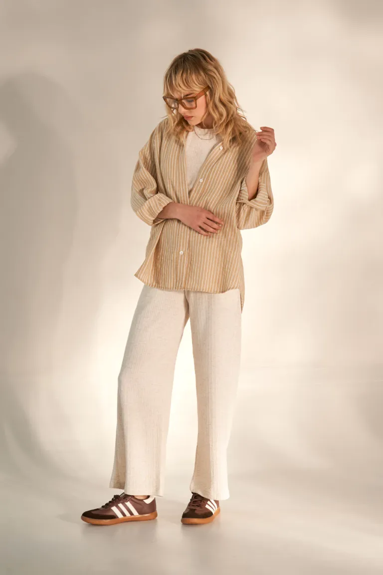 Pantalón palazzo verde de corte ancho y cómodo para mujer de Apricot en Pantalones para argentina