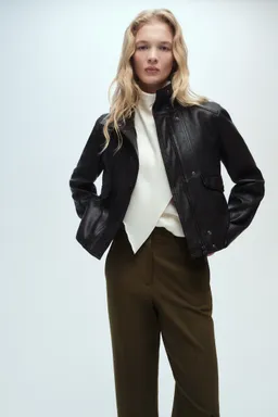 Pantalón recto tiro medio de Mango en Pantalones para argentina