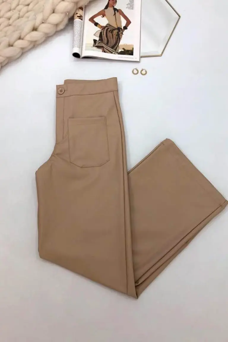 Pantalón de Tiro Alto de Hesed en Pantalones para argentina