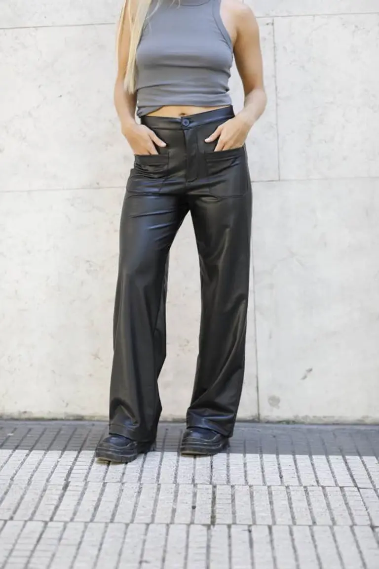 Pantalón de Tiro Alto de Hesed en Pantalones para argentina