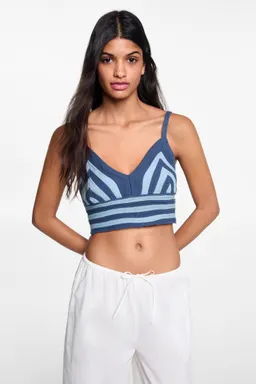 Top crop crochet de Mango Teen en Tops para argentina