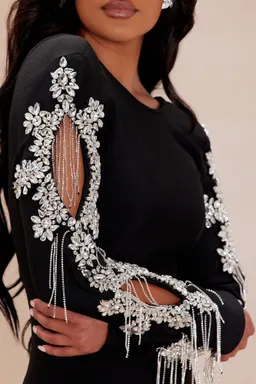 Mini vestido bandage con adornos de Fashion Nova en Vestidos para argentina