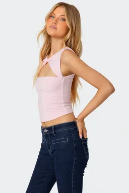 Musculosa torcida aberturas de Edikted en Tops para argentina