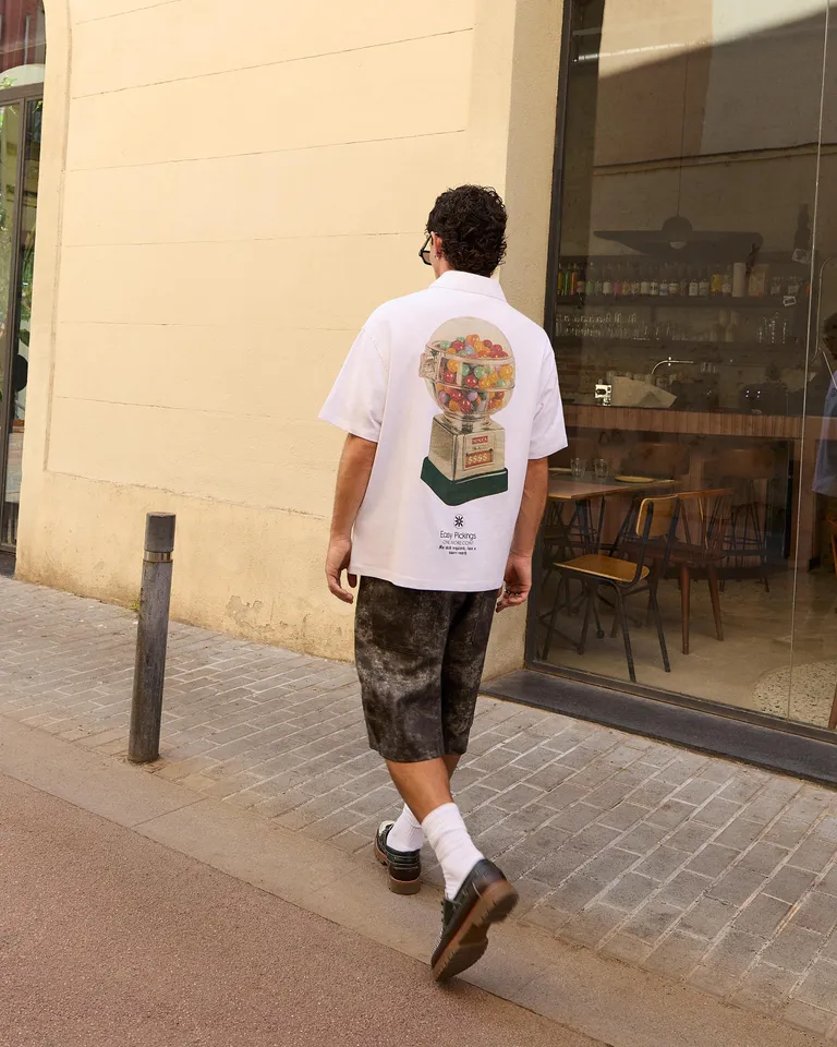 Remera manga corta estampada de Bershka en Remeras y Polos para argentina
