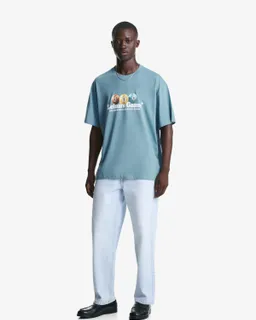 Remera manga corta estampada de Bershka en Remeras y Polos para argentina