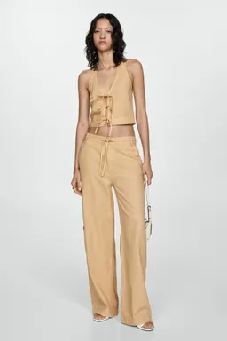 Top crop lazo de Mango en Tops para argentina