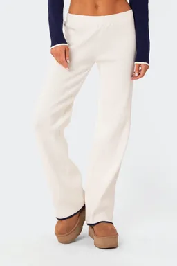 Pantalón tejido tiro bajo jax de Edikted en Pantalones para argentina