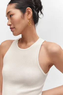Vestido punto espalda descubierta de Mango en Vestidos para argentina
