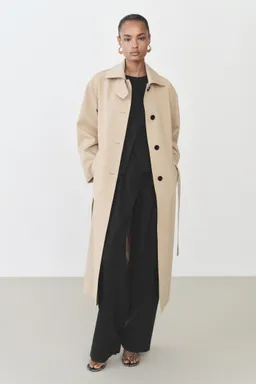 Pantalón recto traje lyocell de Mango en Pantalones para argentina