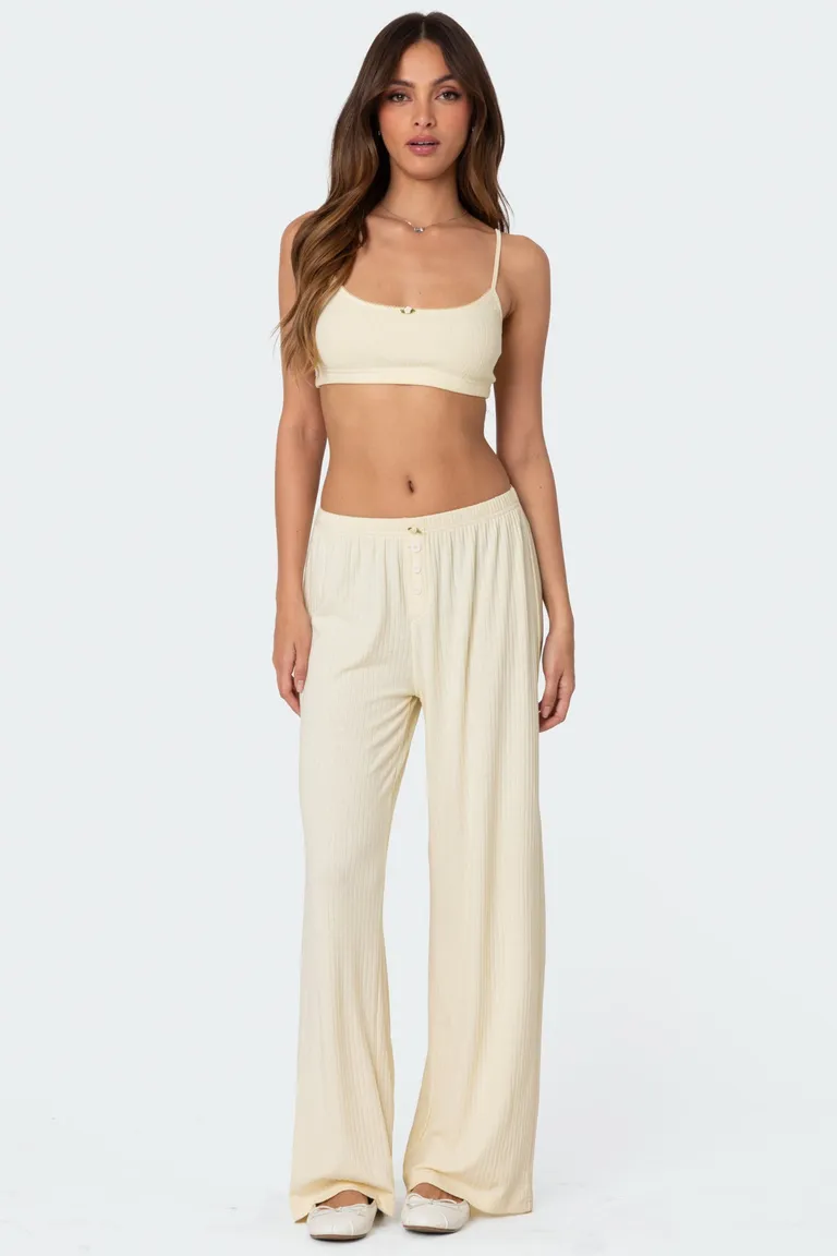 Pantalón pointelle lilou de Edikted en Pantalones para argentina
