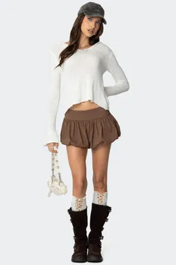 Micro shorts adrianna de Edikted en Shorts para argentina