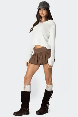 Micro shorts adrianna de Edikted en Shorts para argentina