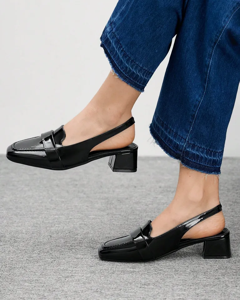 Mocasines punta cuadrada mujer de Cuccoo en Mocasines para argentina