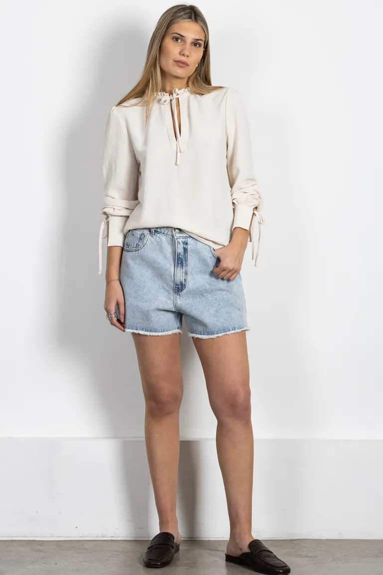 Blusa Gandara de corte holgado y mangas abullonadas de Kill en Blusas para argentina