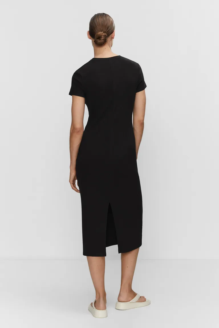 Vestido midi con abertura de Mango en Vestidos para argentina