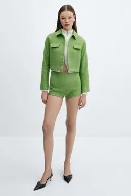 Shorts tweed de Mango en Shorts para argentina