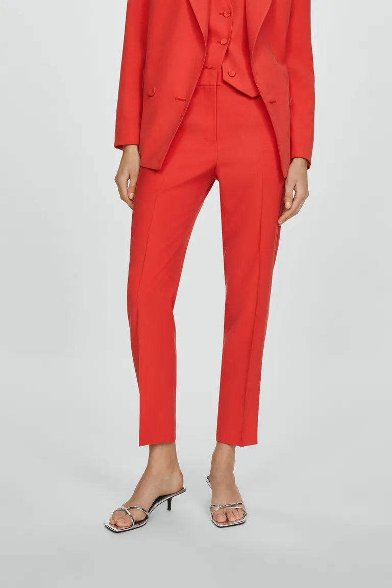 Pantalón recto traje de Mango en Pantalones para argentina