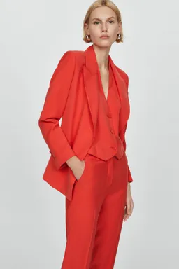 Pantalón recto traje de Mango en Pantalones para argentina