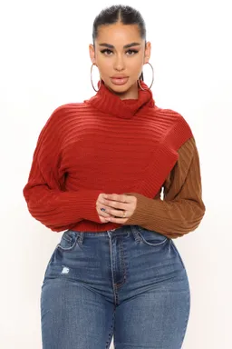 Suéter cuello tortuga cross roads de Fashion Nova en Buzos y Sweaters para argentina