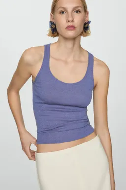 Top punto lúrex de Mango en Tops para argentina