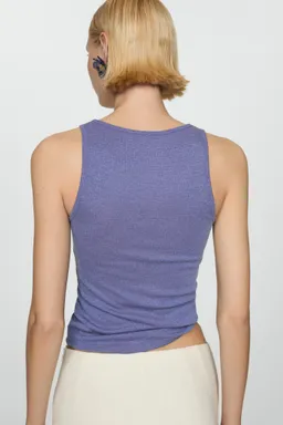Top punto lúrex de Mango en Tops para argentina