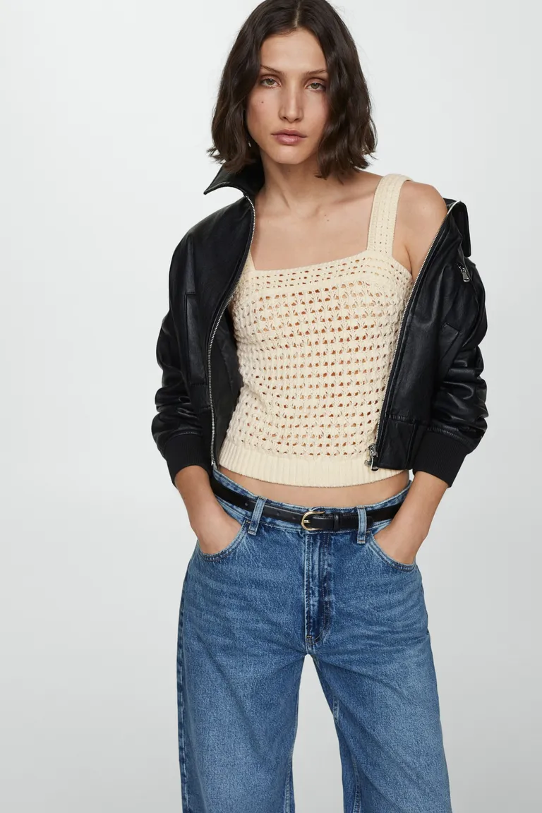 Top crochet tirantes de Mango en Tops para argentina