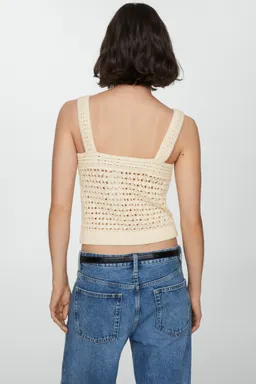 Top crochet tirantes de Mango en Tops para argentina