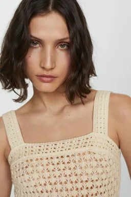 Top crochet tirantes de Mango en Tops para argentina