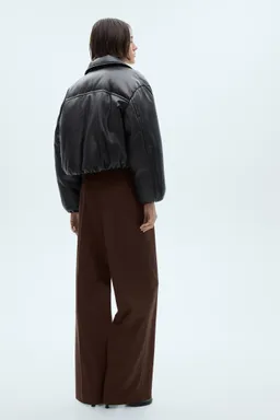 Pantalón pinzas wideleg de Mango en Pantalones para argentina