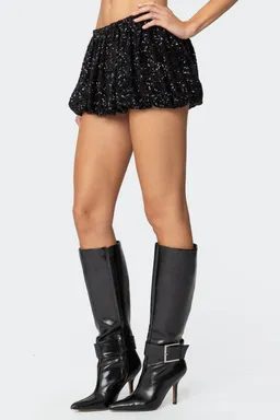 Micro falda pantalón lentejuelas de Edikted en Shorts para argentina