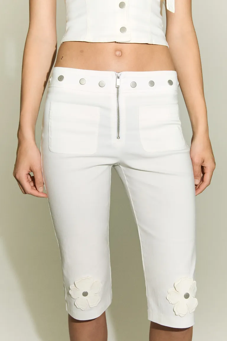 Pantalón capri botones de Mango en Pantalones para argentina