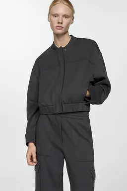 Chaqueta bomber con costuras de Mango en Chaquetas para argentina