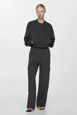Chaqueta bomber con costuras de Mango en Chaquetas para argentina