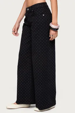 Jeans misha baggy lunares de Edikted en Pantalones para argentina