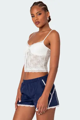 Top cami encaje transparente de Edikted en Tops para argentina