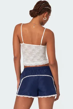 Top cami encaje transparente de Edikted en Tops para argentina