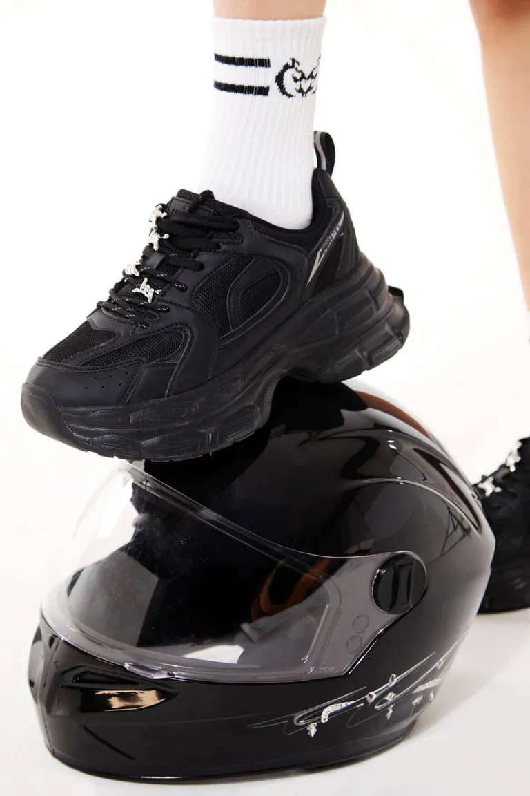 Zapatillas deportivas de plataforma de 6 cm de altura en talón y 3,5 cm en parte delantera de 47 Street en Zapatillas para argentina