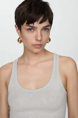 Top punto lúrex de Mango en Tops para argentina