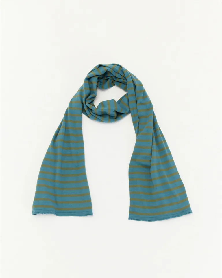 Chalina anette de viscosa algodón en diseño de rayas blancas y negras de Blue Sheep en Bufandas y Pañuelos para argentina