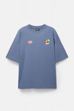Remera bordado frutas stwd de Pull&Bear en Remeras y Polos para argentina