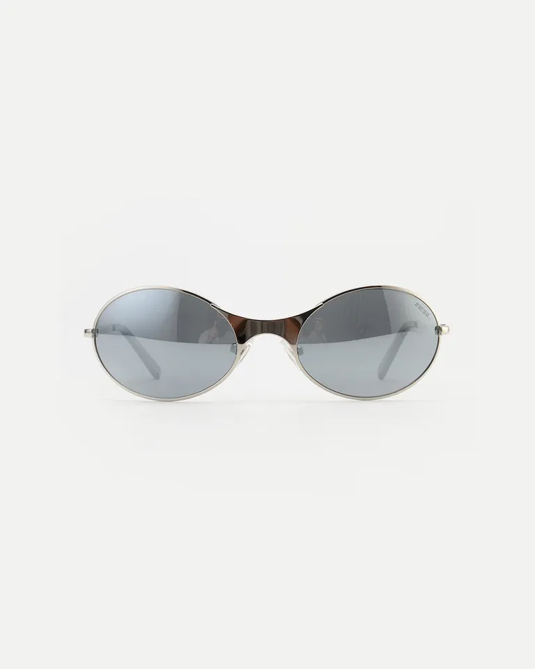 Gafas de sol ovaladas con patillas y puente de metal en acabado marrón de Ay Not Dead en Anteojos para argentina
