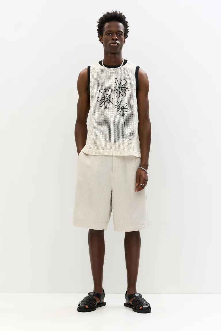 Bermuda baggy lino de Pull&Bear en Bermudas y Shorts para argentina