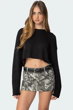 Top tejido oversized shyrah de Edikted en Tops para argentina