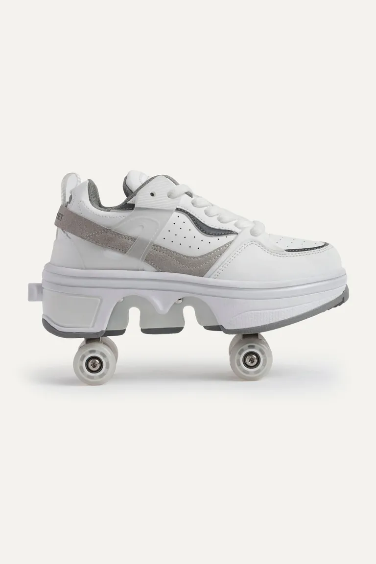 Zapatillas con plataforma rodante y diseño deportivo para mujer de 47 Street en Zapatillas para argentina