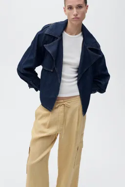 Pantalón cargo lino de Mango en Pantalones para argentina
