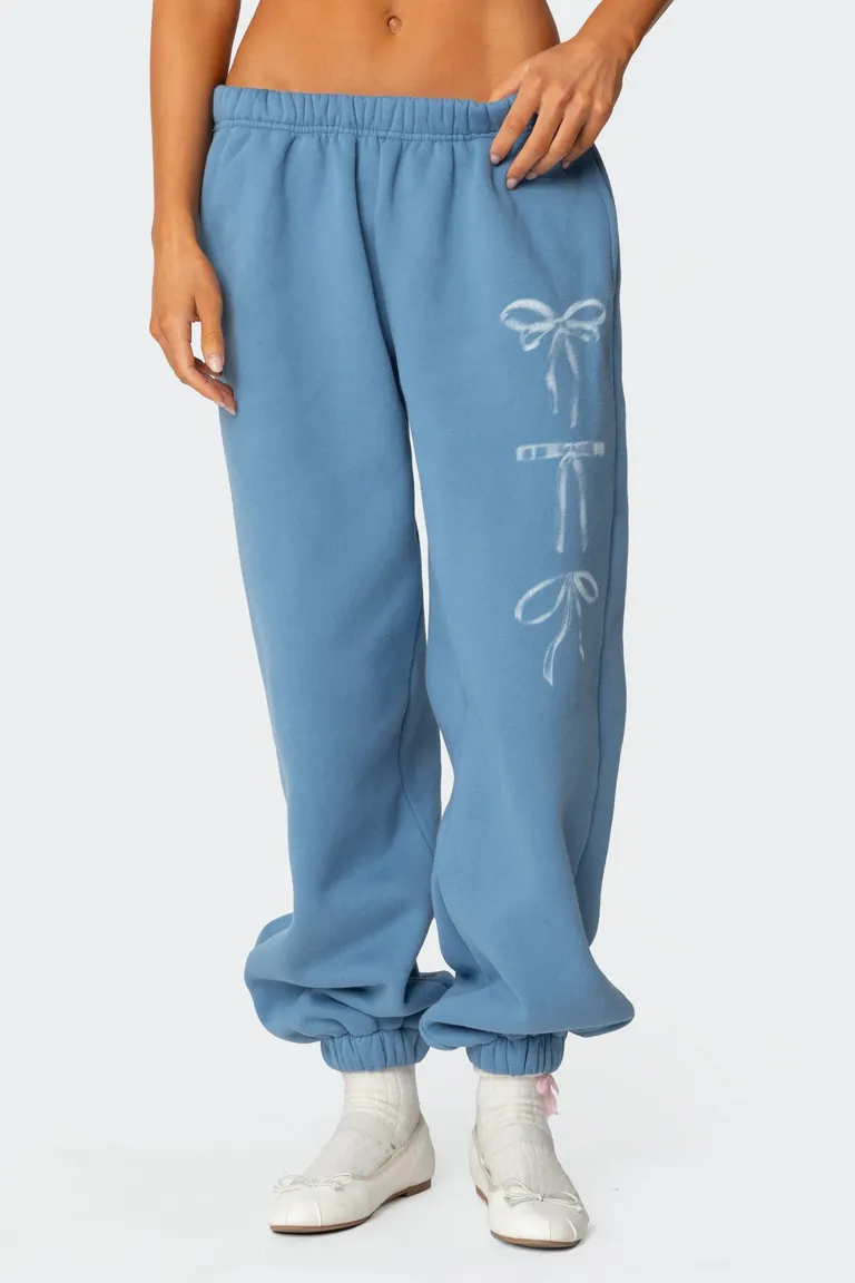 Pantalón buzo oversize lazo de Edikted en Pantalones para argentina