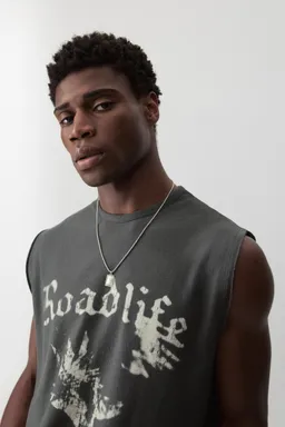 Remera sin mangas texturizada de Lefties en Remeras y Polos para argentina