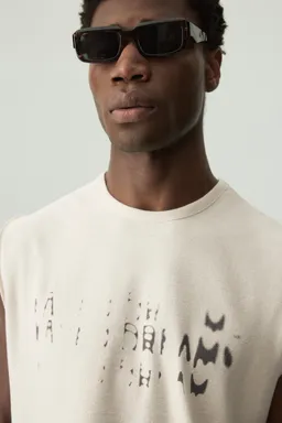 Remera sin mangas texturizada de Lefties en Remeras y Polos para argentina