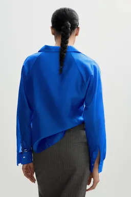 Camisa lyocell satinada de Mango en Camisas para argentina